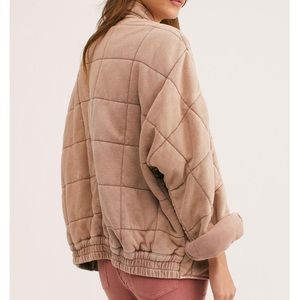 Free People Dolman Quilted Jacket
